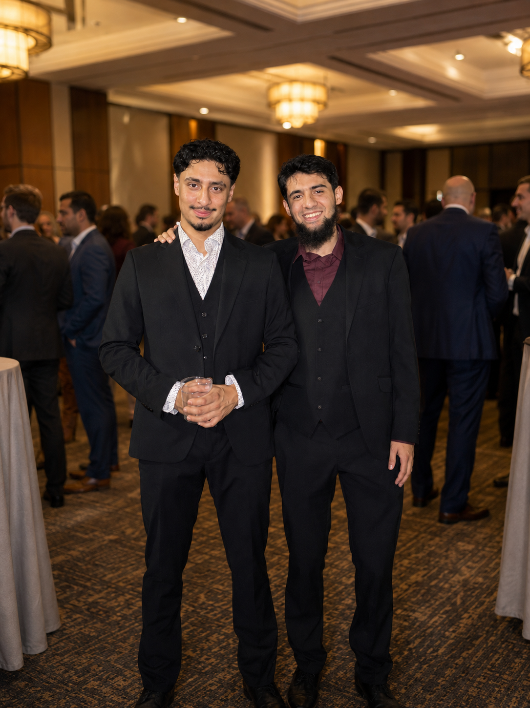 Syed and Hamza, co-founders of Idrava